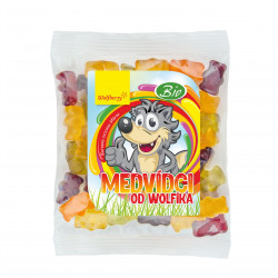 Medvídci od Wolfíka BIO 70 g Wolfberrry