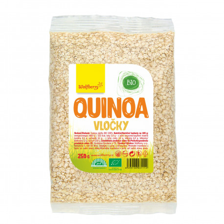 Quinoa vločky BIO 250g Wolfberry, EXPIRACE 30.4.2020