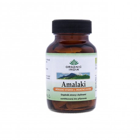 Amalaki Organic India BIO 60 kapslí