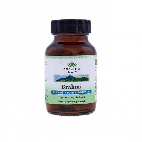 Brahmi Organic India BIO 60 kapslí