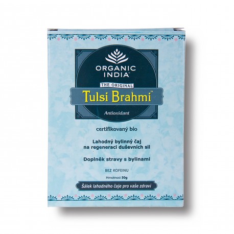 Tulsi Brahmi Organic India BIO 50 g