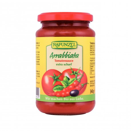 Arrabbiata-omáčka na těstoviny Rapunzel BIO 340 g