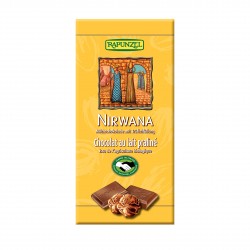 Čokoláda Nirwana mléčná Rapunzel BIO 100 g